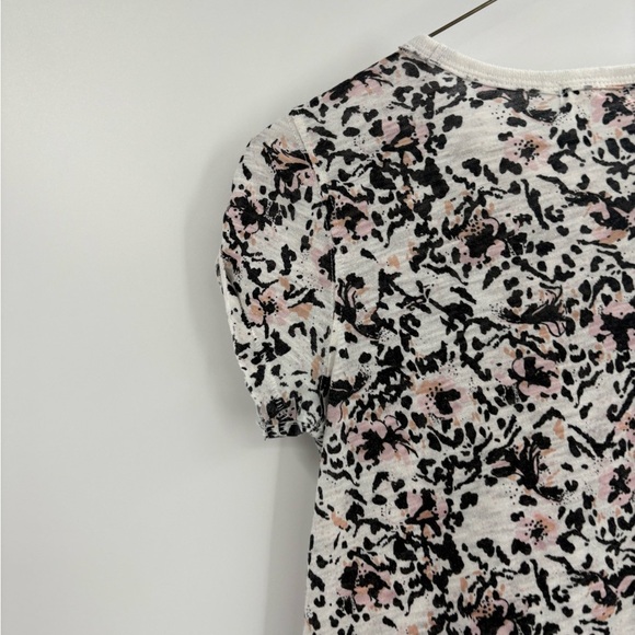 We The Free Floral Short Sleeve Women's Bohemian Cotton T-Shirt Size Xs - Picture 10 of 16